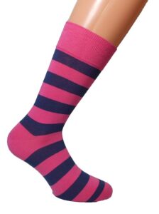 casual socks with Stripes pattern